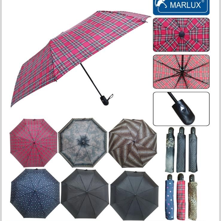 1. SINIF YARIM OTOMATİK RÜZGAR KORUMALI PONÇİ KUMAŞ 8 TEL *60