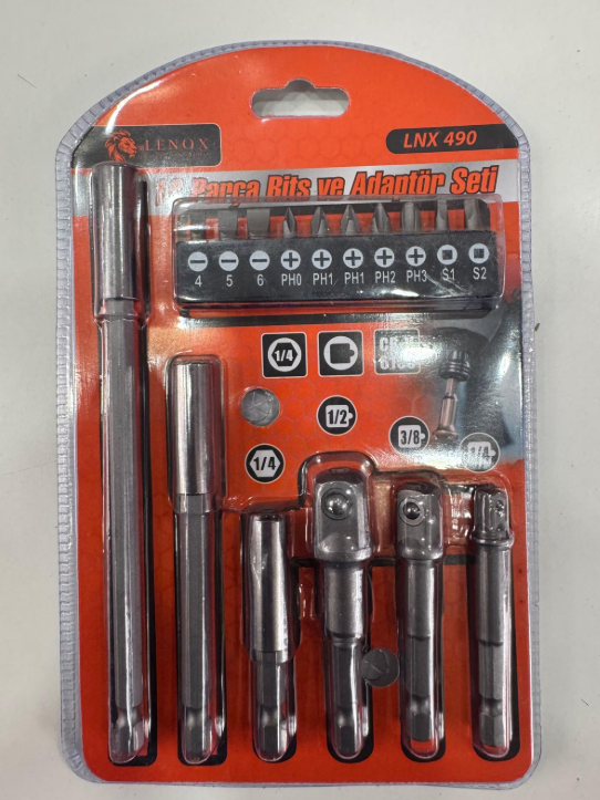 16 PCS BİTS VE ADAPTÖR SETİ *72 16 PCS BİTS VE ADAPTÖR SETİ *72