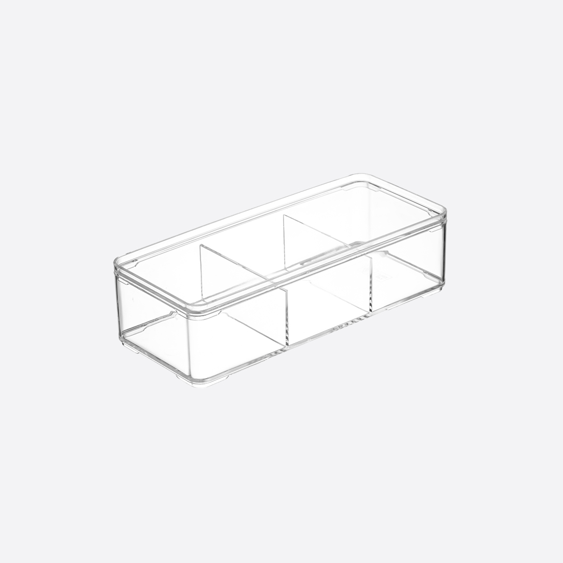 21 cm Kapaklı Blok Organizer(3 Bölmeli) *12