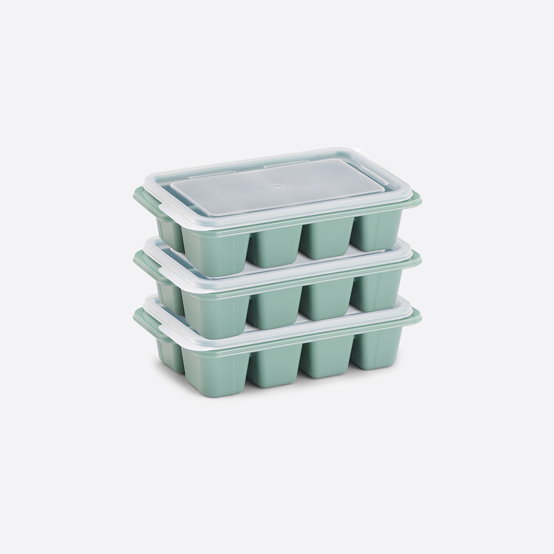 3lü Mini Kapaklı Buzluk *36