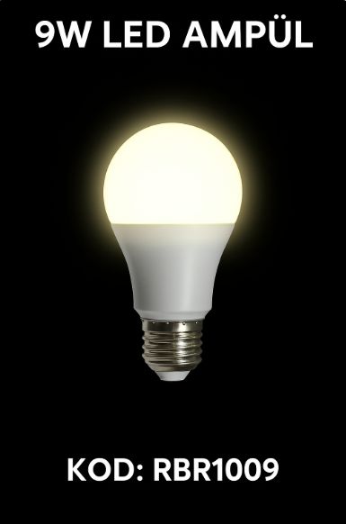 9W LED AMPÜL*200