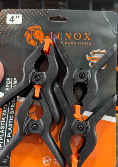 A TİPİ PLASTİK YAYLI KELEPÇE 4 NO *80 A TİPİ PLASTİK YAYLI KELEPÇE 4 NO *80