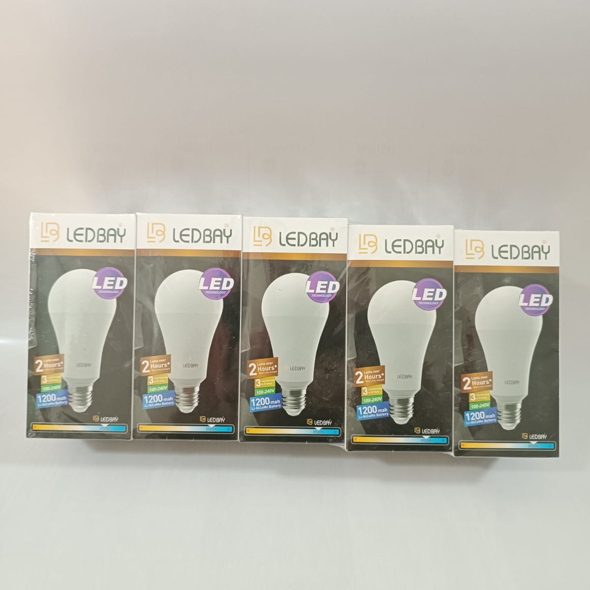 AMPUL LED ŞARJLI 9 W *50