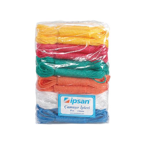 ÇAMAŞIR İPİ İNCE 3mm X 8 Mt *20 DZ ÇAMAŞIR İPİ İNCE 3mm X 8 Mt *20 DZ