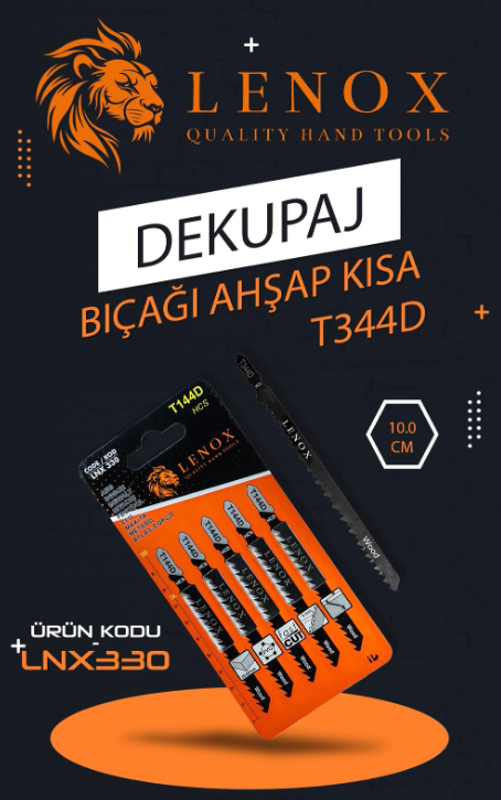 DEKUPAJ AĞZI AHŞAP KISA T144D *400 DEKUPAJ AĞZI AHŞAP KISA T144D *400