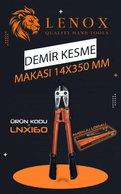 DEMİR KESME MAKASI 14*350 *30 DEMİR KESME MAKASI 14*350 *30