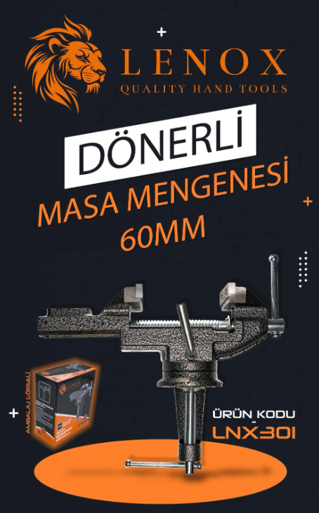 DÖNERLİ MASA MENGENESİ 60 MM *10 DÖNERLİ MASA MENGENESİ 60 MM *10