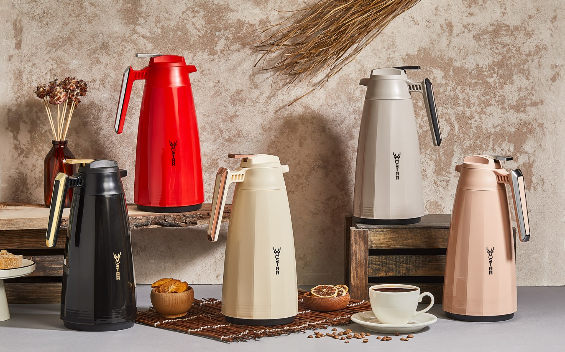 DYNAMIC SERIES 1 LT Double Glass Vacuum Flask 60x45x25 *12 pcs DYNAMIC SERIES 1 LT Double Glass Vacuum Flask 60x45x25 *12 pcs