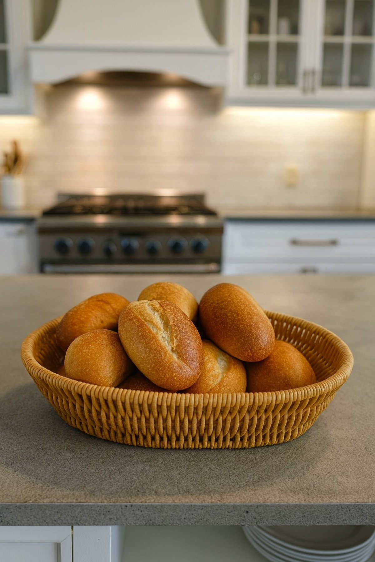EKMEK SEPETİ OVAL KULPSUZ *100