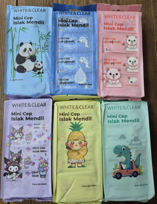 ISLAK MENDİL 8Lİ *60