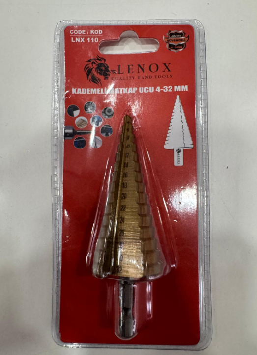 KADEMELİ MATKAP UCU 4x32 MM *100