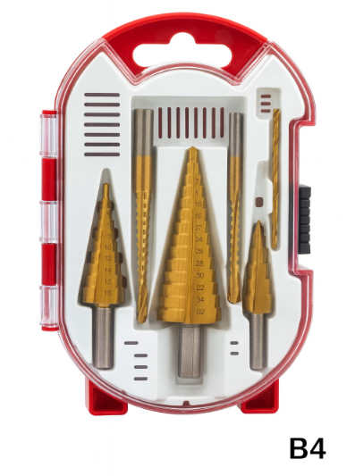 KADEMELİ MATKAP UCU 6 PARÇA SETİ*50 KADEMELİ MATKAP UCU 6 PARÇA SETİ*50