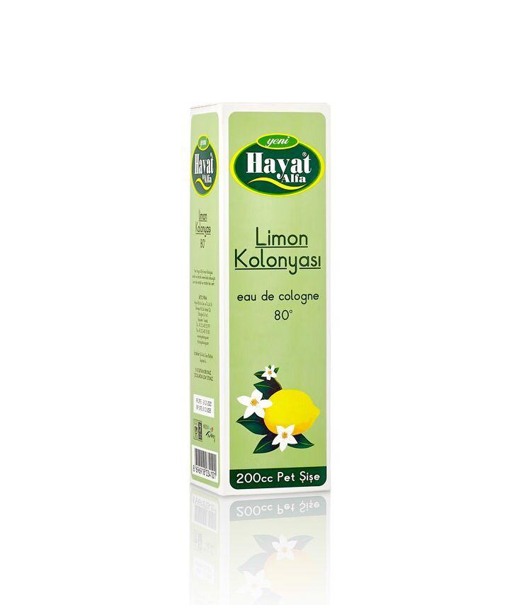 LİMON-TÜTÜN PET KOLONYASI 200 CC (KUTULU) *48
