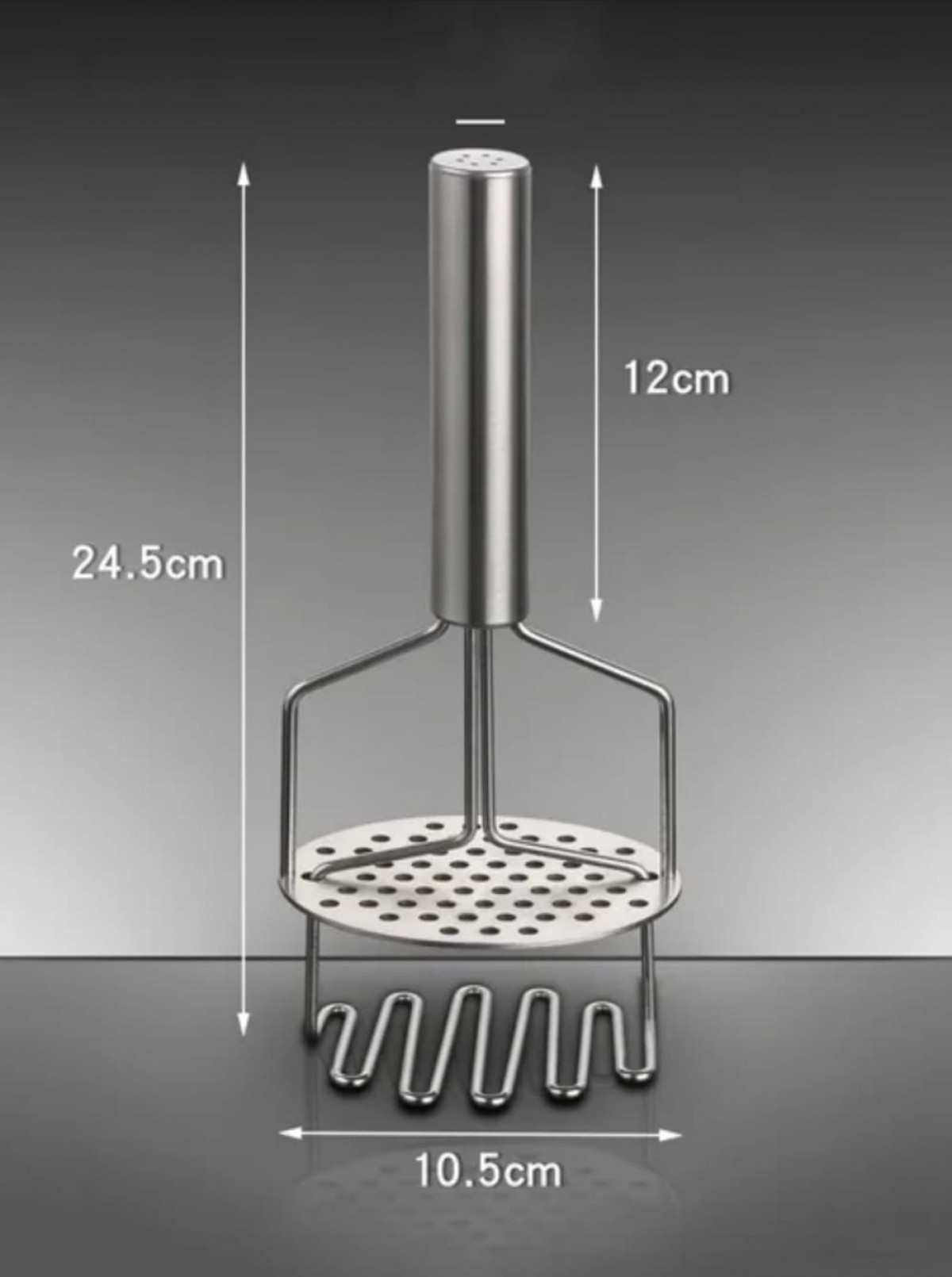 PATATES EZİCİ METAL İKİ FONKSİYONLU *70