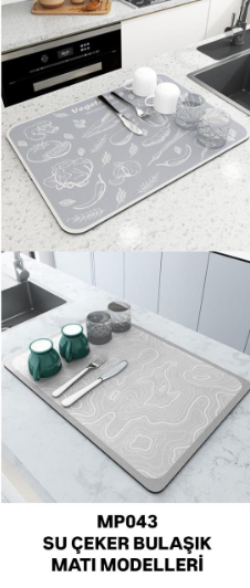 PVC SU ÇEKER BULAŞIK MATI *100