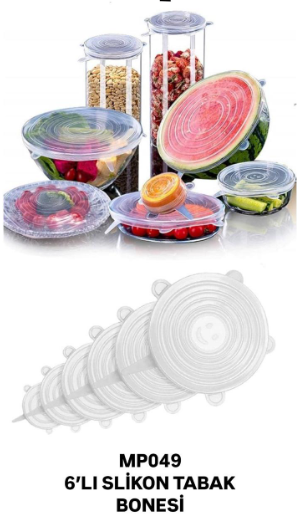 MP049 6 LI SLİKON TABAK BONESİ *200