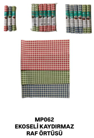 MP062 EKOSELİ KAYDIRMAZ RAF ÖRTÜSÜ *96