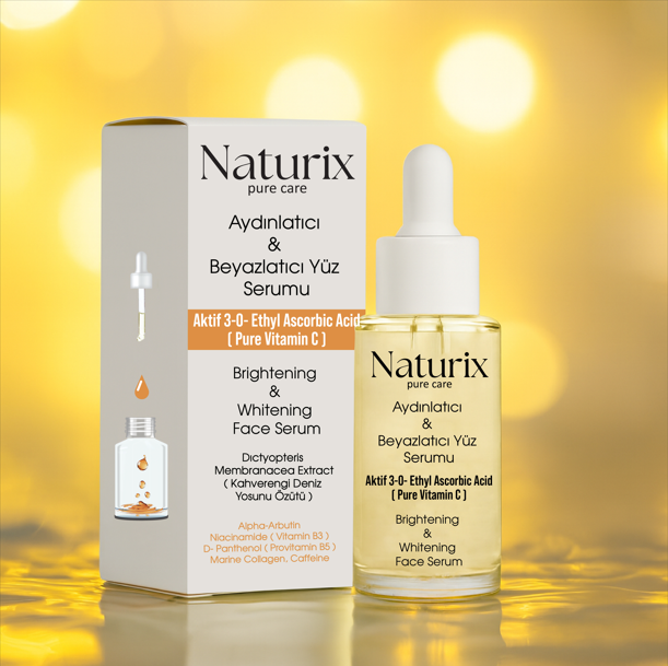 NATURİX AYDINLATICI VE BEYAZLATICI YÜZ SERUMU *12 NATURİX AYDINLATICI VE BEYAZLATICI YÜZ SERUMU *12