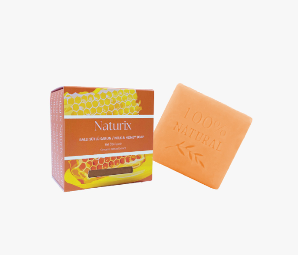 NATURİX BALLI SÜTLÜ SABUN NEMLENDİRİCİ KUTULU SABUN *24 NATURİX BALLI SÜTLÜ SABUN NEMLENDİRİCİ KUTULU SABUN *24