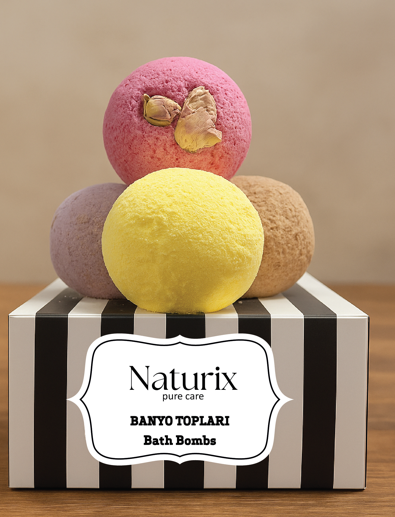 NATURİX BANYO TOPU 4 AD. *12 NATURİX BANYO TOPU 4 AD. *12