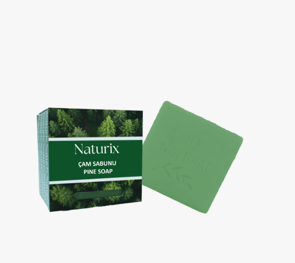 NATURİX ÇAM SABUNU KUTULU KARE SABUN 125 GR *24 NATURİX ÇAM SABUNU KUTULU KARE SABUN 125 GR *24