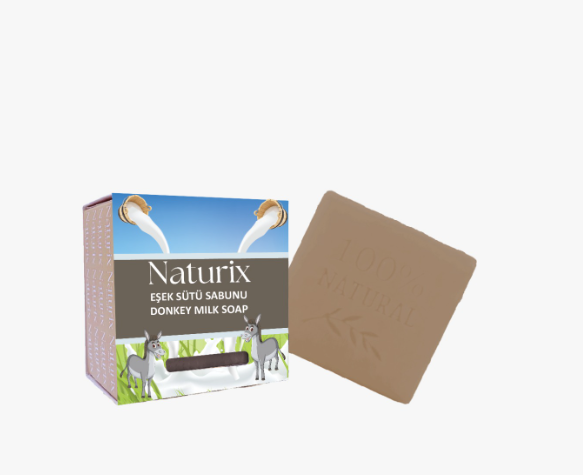 NATURİX EŞEK SÜTÜ SABUNU CİLDE CANLILIK KAZANDIRIR KUTULU SABUN *24