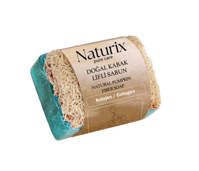 NATURİX  KABAK LİFLİ KOLAJEN SABUN 130 GR *24