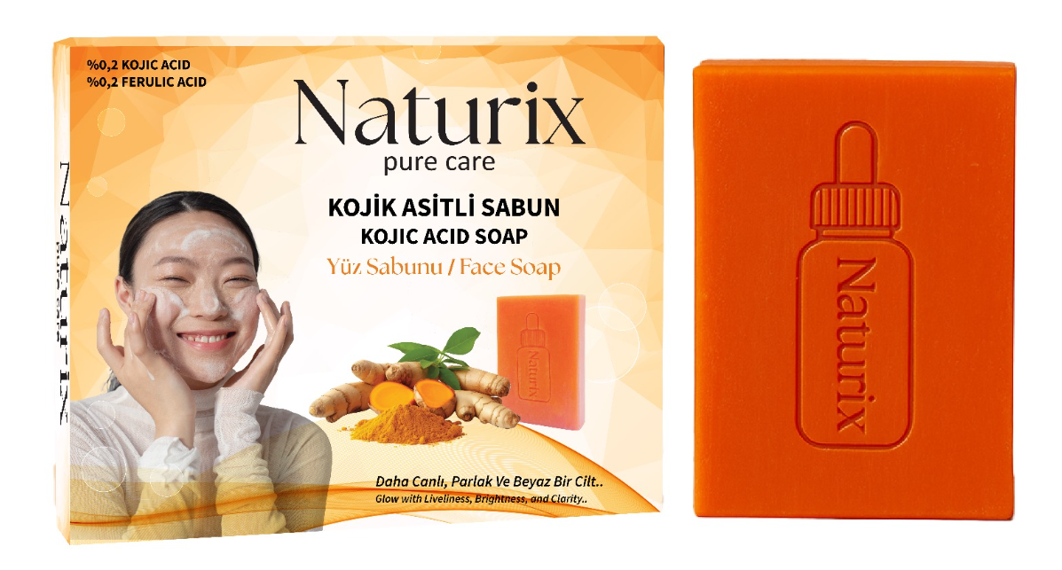 NATURİX KOJİK ASİT KATI SABUN 100 GR *12 NATURİX KOJİK ASİT KATI SABUN 100 GR *12
