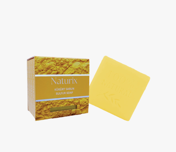 NATURİX KÜKÜRTLÜ SABUN PEELİNG ETKİLİ KUTULU SABUN *24