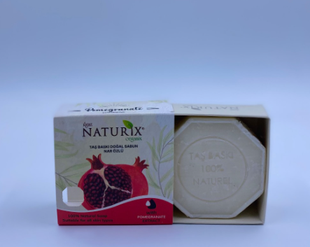 NATURIX MİSTİK SERİ TAŞ BASKI SEKİZGEN SABUN NAR- 125 GR KUTULU *24 NATURIX MİSTİK SERİ TAŞ BASKI SEKİZGEN SABUN NAR- 125 GR KUTULU *24