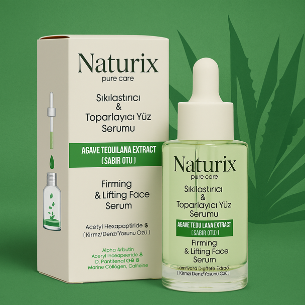 NATURİX SIKILAŞTIRICI & TOPARLAYICI YÜZ SERUMU KAHVERENGİ DENİZ YOSUNU *12 NATURİX SIKILAŞTIRICI & TOPARLAYICI YÜZ SERUMU KAHVERENGİ DENİZ YOSUNU *12