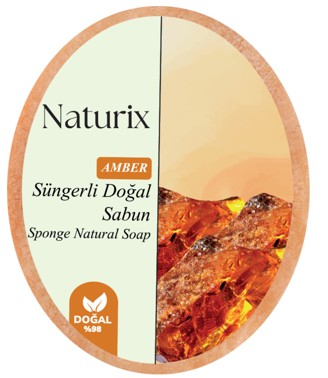 NATURIX SÜNGERLİ SABUN AMBER - 150 GR *24