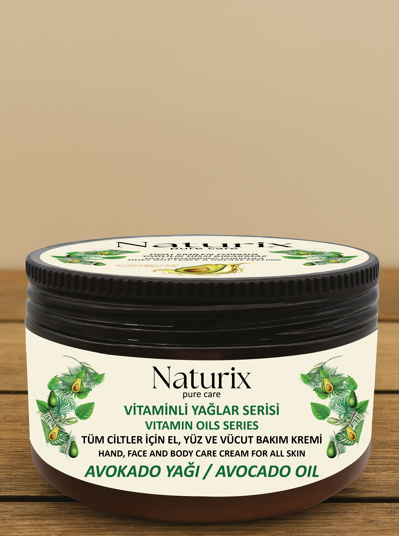 NATURİX V.Y.S. AVOKADO EL VE VÜCUT KREMİ KAVANOZ 250 ML *12 NATURİX V.Y.S. AVOKADO EL VE VÜCUT KREMİ KAVANOZ 250 ML *12