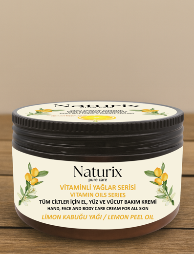 NATURİX V.Y.S. LİMON EL VE VÜCUT KREMİ KAVANOZ 250 ML *12 NATURİX V.Y.S. LİMON EL VE VÜCUT KREMİ KAVANOZ 250 ML *12