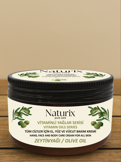 NATURİX V.Y.S. ZEYTİNYAĞLI EL VE VÜCUT KREMİ KAVANOZ 250 ML *12 NATURİX V.Y.S. ZEYTİNYAĞLI EL VE VÜCUT KREMİ KAVANOZ 250 ML *12