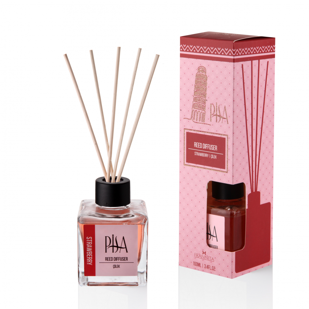 ODA KOKUSU BAMBU STRAWBERRY 100 ML (ÇİLEK) *24