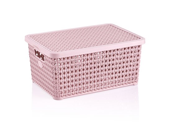 ÖRGÜ DESENLİ KUTU (10 LT) *12