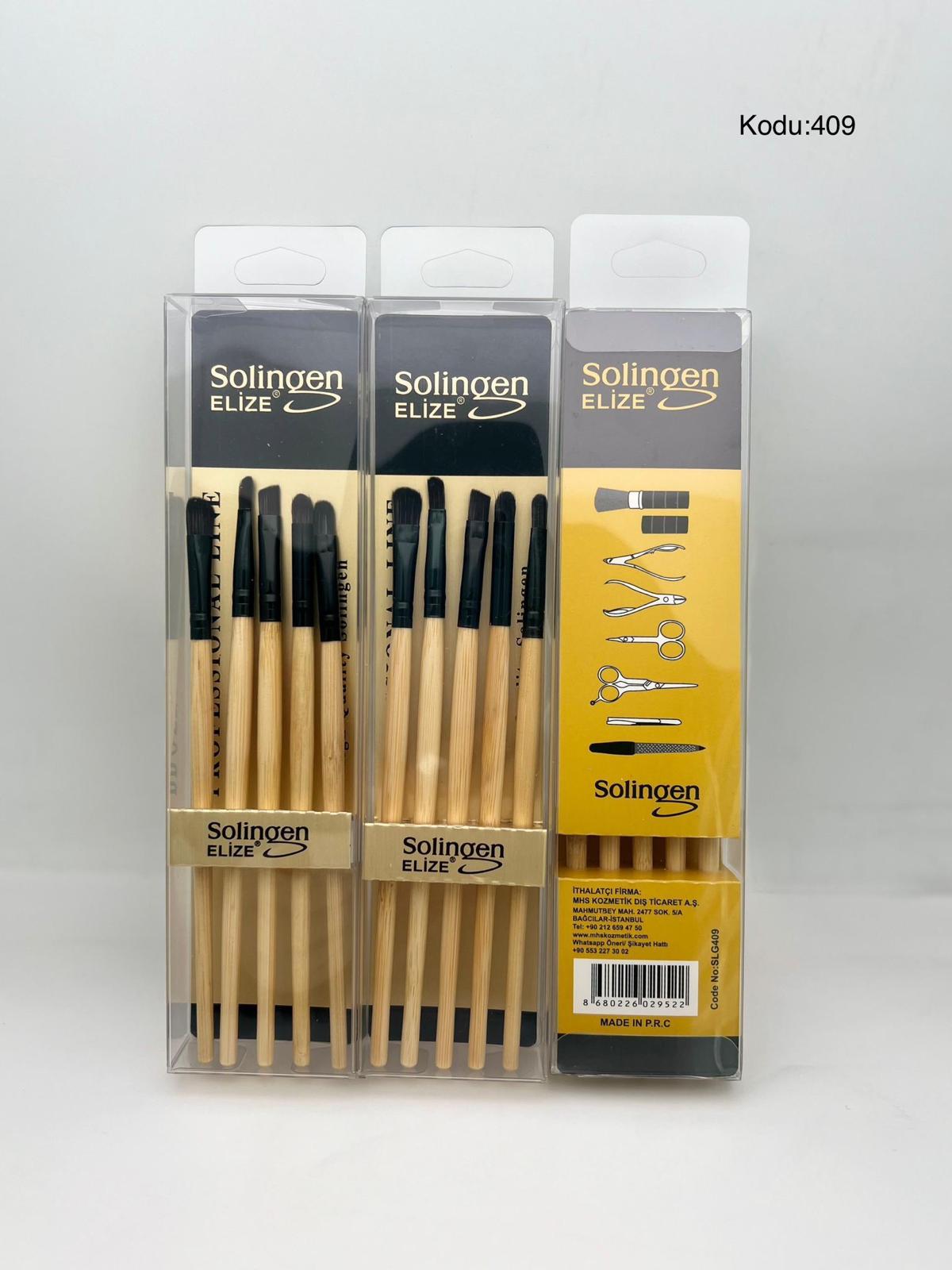 SOLİNGEN ELİZE 5 Lİ MAKYAJ FIRÇA SETİ12/600