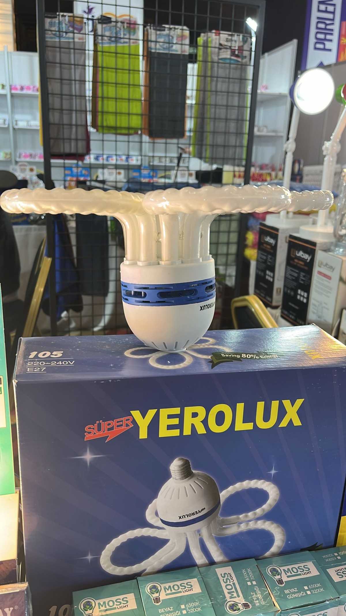 YEROLUX EKONOMİK TASARRUFLU PAPATYA AMPUL 105W *8