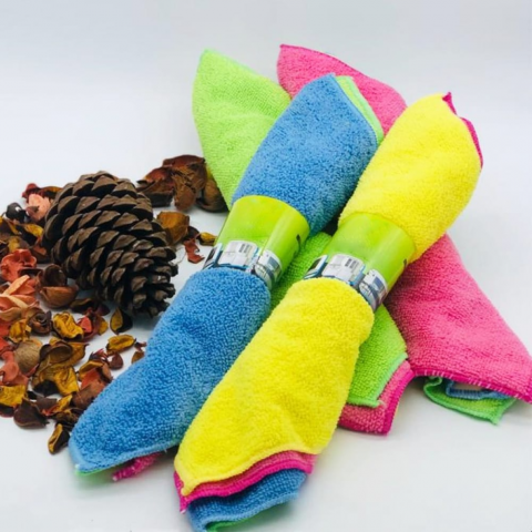 1- TEMİZLİK BEZİ DÜRÜM BEZ 4 LÜ EKO PAKET *200