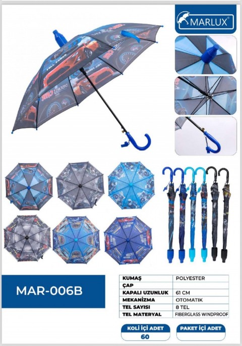 1.SINIF KALİTE BARDAKLI ÇOCUK RÜZGAR KORUMALI FİBER 8 TEL *60