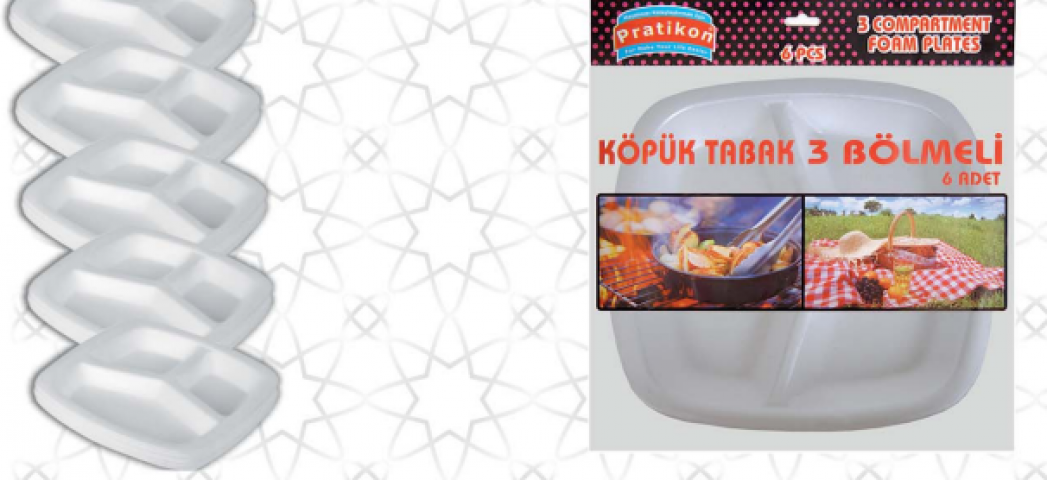 3 GÖZ KÖPÜK TABAK *48