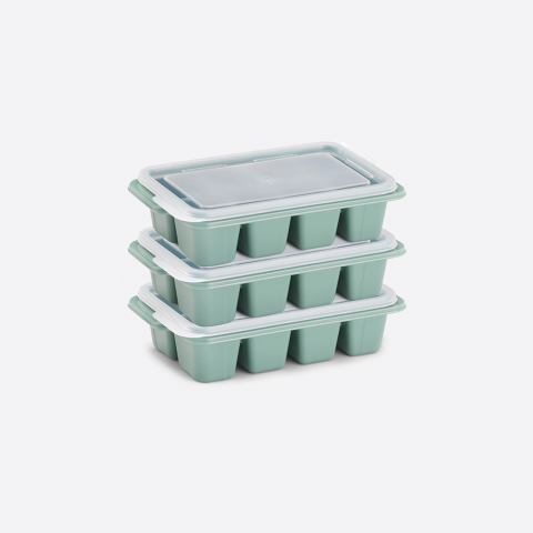 3lü Mini Kapaklı Buzluk *36