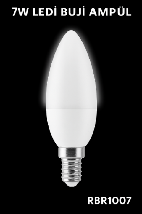 7W LEDLİ BUJİ AMPÜL BEYAZ*512