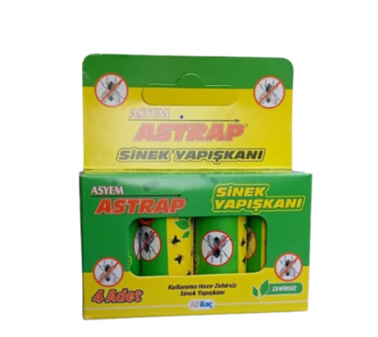 ASTRAP SİNEK YAPIŞKANI 4 KAPSÜL *24