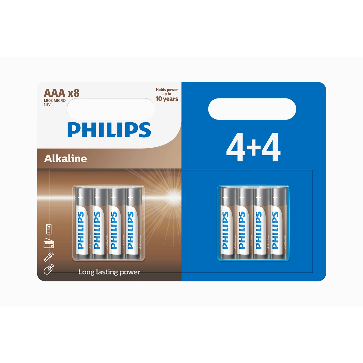Alkalin İnce Kumanda Pili  8 li *12/20