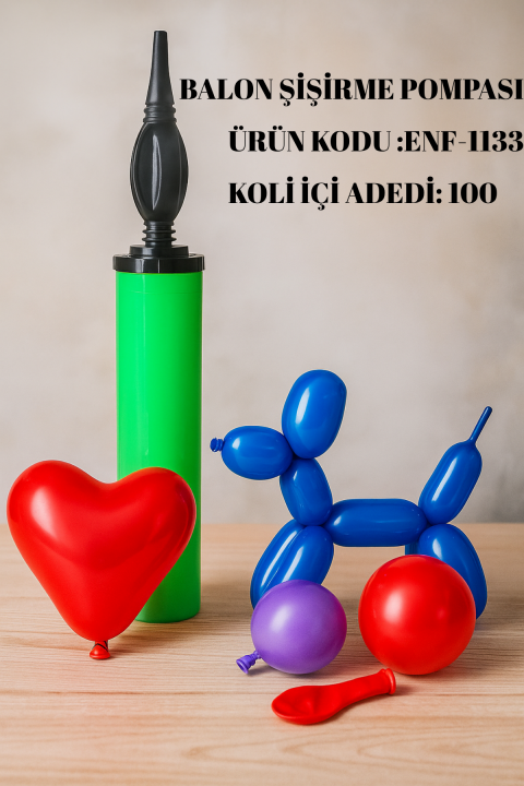 BALON ŞİŞİRME POMPASI *100