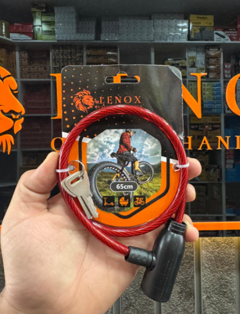 BİSİKLET KİLİDİ İNCE 65 CM *200