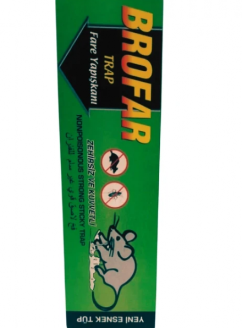 BROFAR ZEHİRSİZ VE KUVVETLİ FARE YAPIŞKANI 125 ML *50