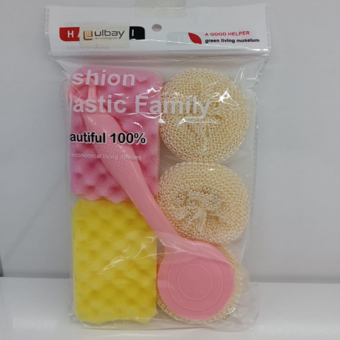 BULAŞIK SÜNGERİ 6LI SET *120